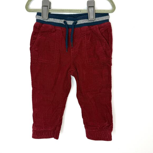 Cat & Jack Baby Boy Vest Corduroy Pants Holiday Christmas Set Size 12 Months - Picture 6 of 11